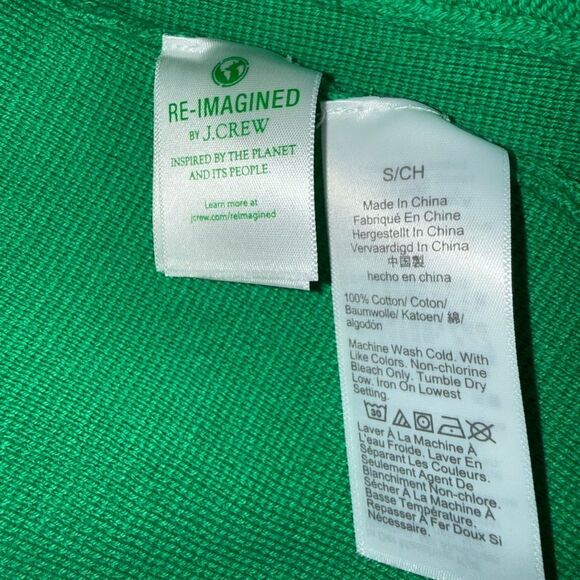 J. Crew Vibrant Green Women's Knit Pocket Blazer Small - Picture 7 of 9